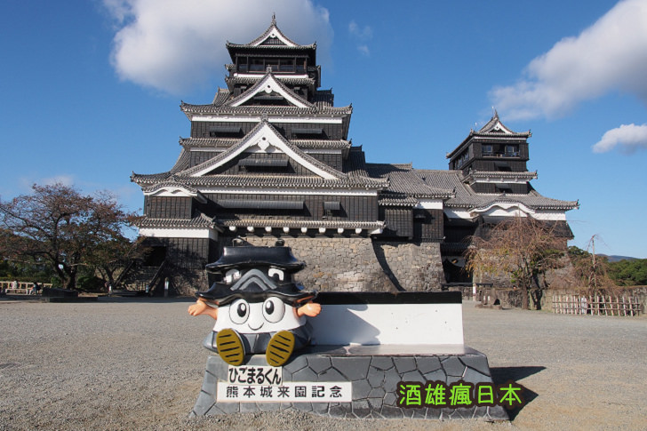 [熊本景點]熊本城-秋天最適合來熊本城散步，自駕上山最輕鬆