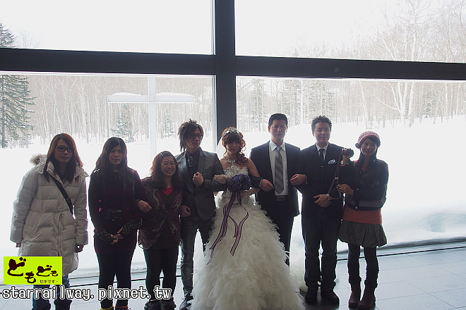 [心得]2013冬北海道水之教堂婚禮奇幻旅程，驚險歸來！